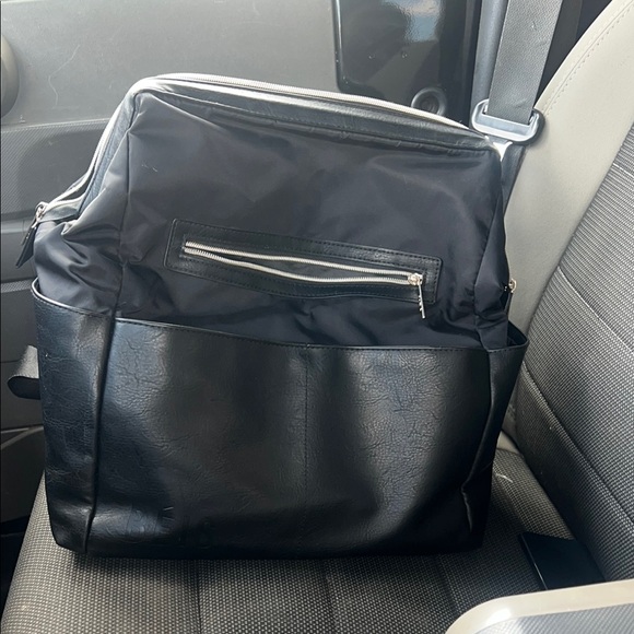 Handbags - Black Baby Bag with Durable Design and Versatile Use